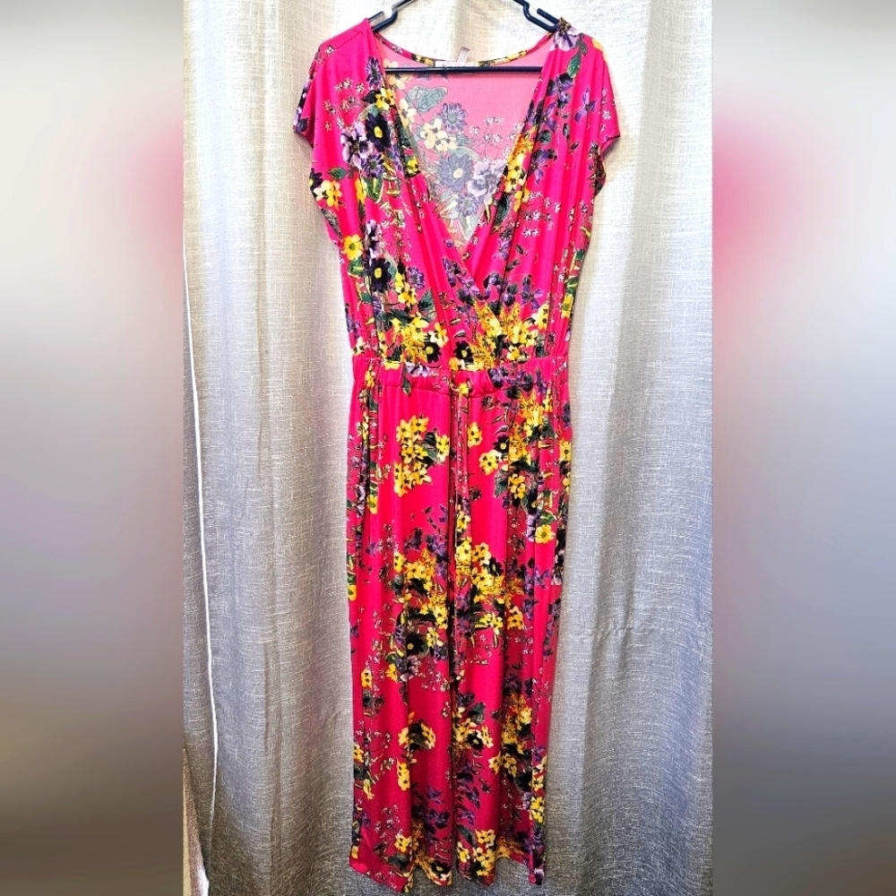 Floral Pink Jumper